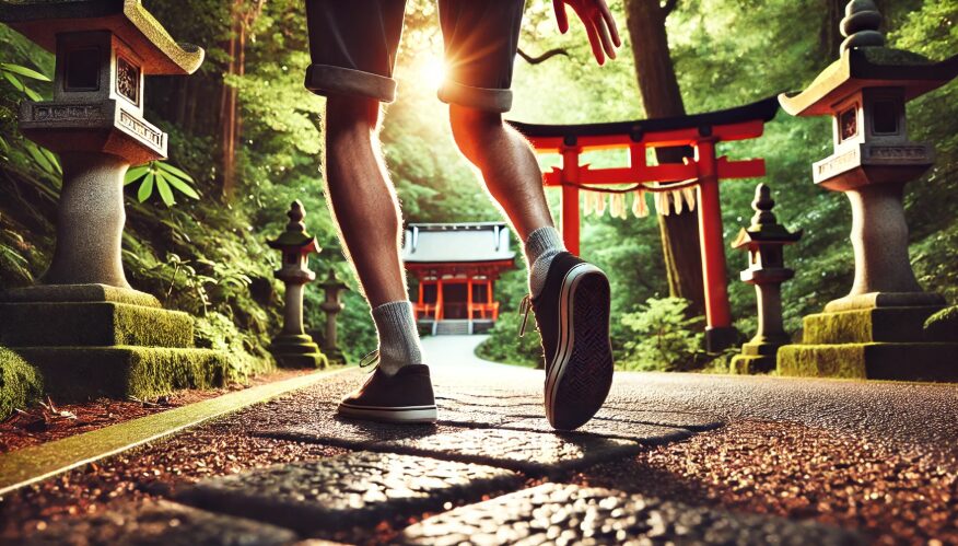神社 怪我